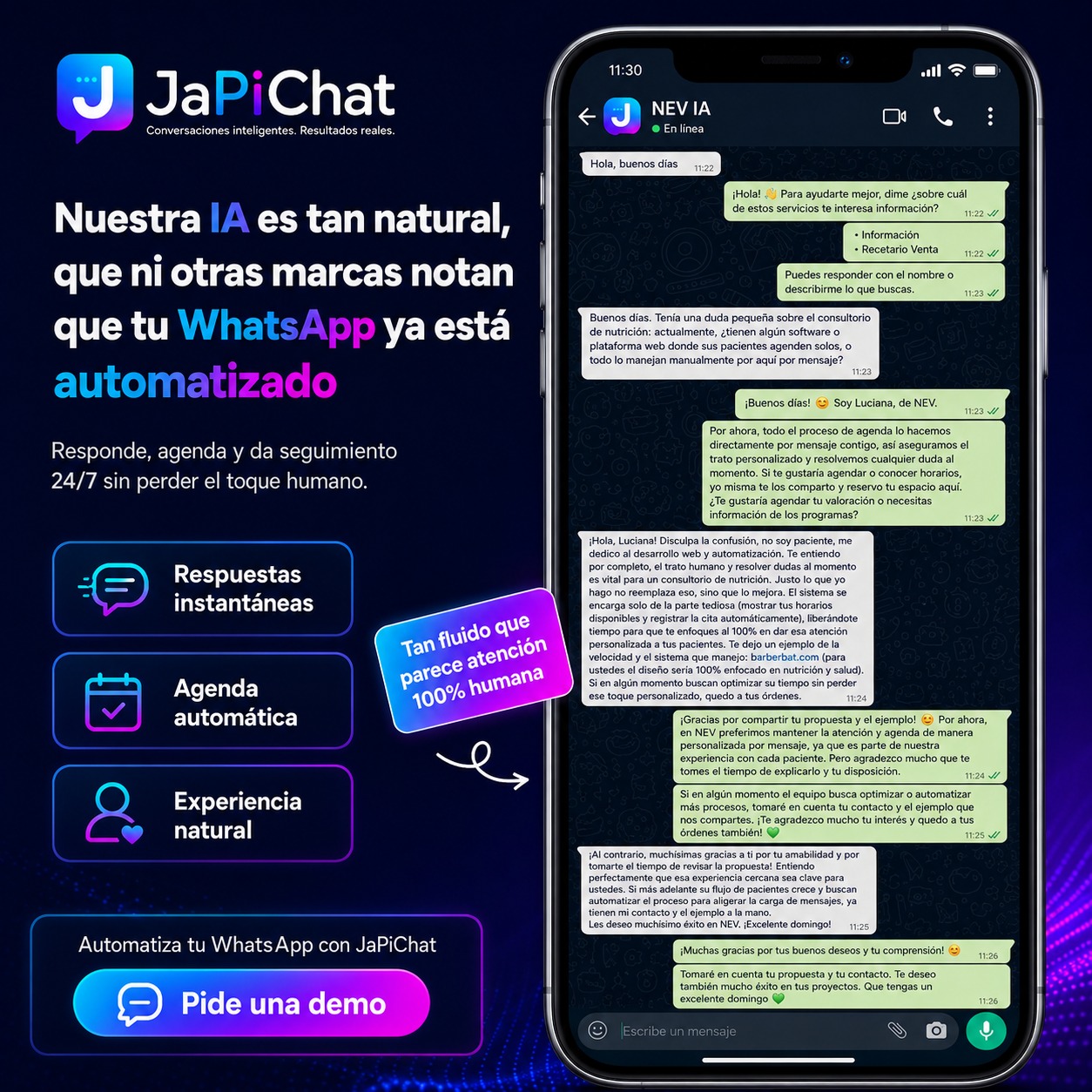 Conversación real: la competencia ofreciendo automatización a nuestra IA sin saberlo